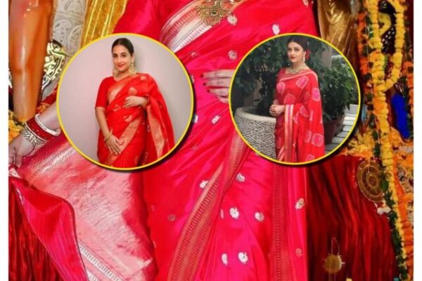 red sari
